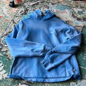 Mad happy Light Blue Sweatshirt (kind of tye died) - 2018